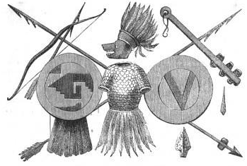 349x235 Aztec Warriors Weapons And Armor - Aztec Warrior Sketch