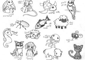 300x210 Cute Animal Drawing S Cute Animal Drawing Cute Baby Animals To - Baby Animal Sketches