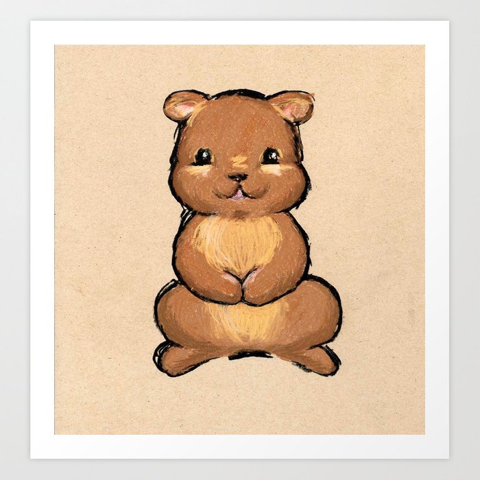 700x700 Happy Bear - Baby Bear Sketch