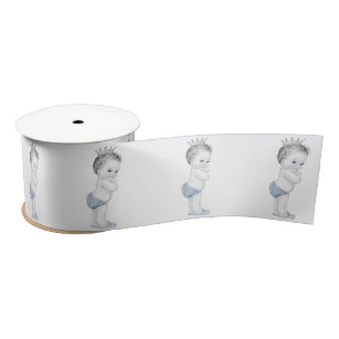 307x307 Baby Boy Ribbon Zazzle.co.uk - Baby Boy Sketch