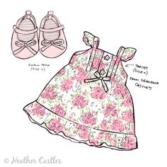 Baby Clothes Sketches