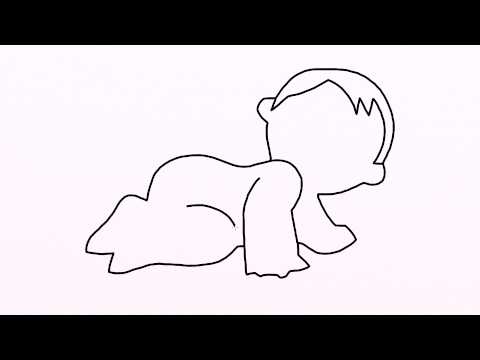 Baby Crawling Sketch