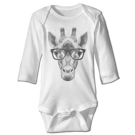 562x562 Hhh Giraffe Sketch Autumn Long Sleeve Infant Baby Boys - Baby Crawling Sketch