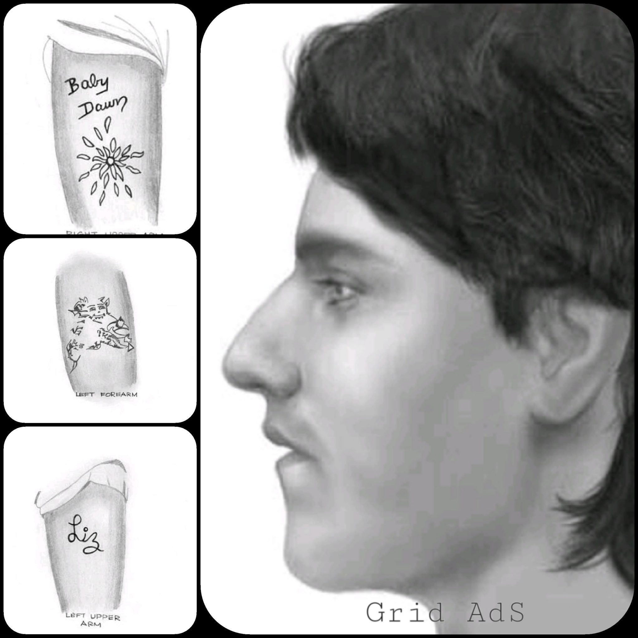 2048x2048 Unidentified Conroe Lake John Doe - Baby Doe Sketch