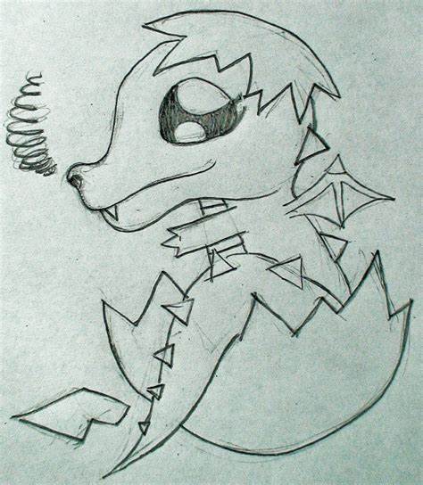 474x544 Baby Dragons Easy Drawings. Baby Dragon By Teimari On Hasshe - Baby Dragon Sketch