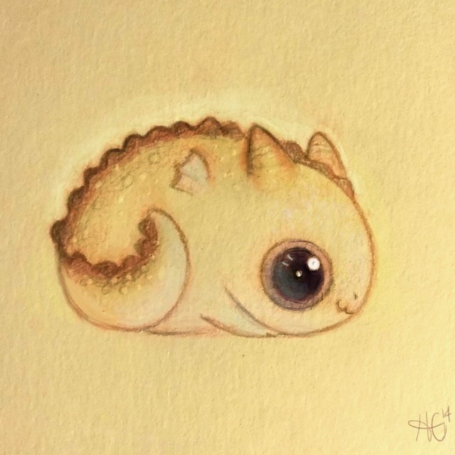 640x640 Drawn Dragon Cute - Baby Dragon Sketch
