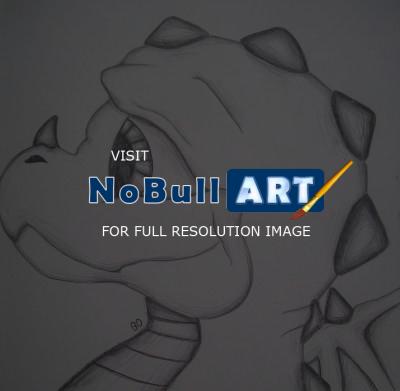 400x391 Gwen Opiela - Baby Dragon Sketch