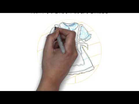 480x360 How To Draw Baby Dress - Baby Dress Sketch