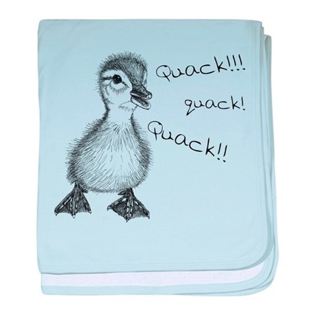 460x460 Cute Duck Baby Blankets - Baby Duck Sketch