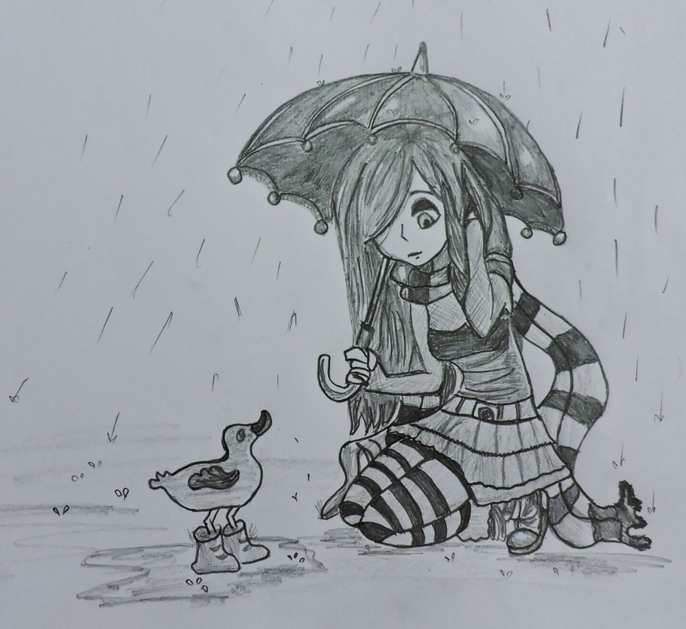 1000x918 Doodle Doodledayeo Round 14 Challenge - Baby Duck Sketch