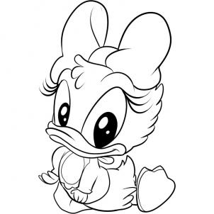 302x302 How To Draw How To Draw Baby Daisy Duck - Baby Duck Sketch