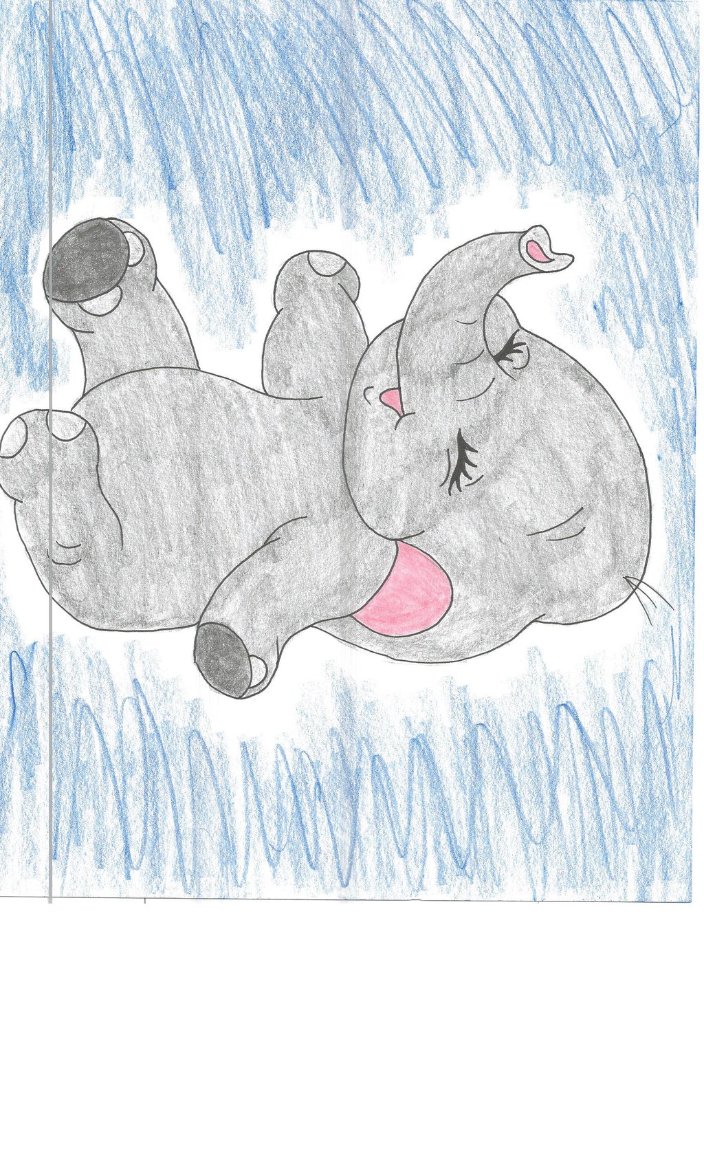 1024x1687 Baby Dumbo Drawing By Julietcapulet432 - Baby Dumbo Sketch