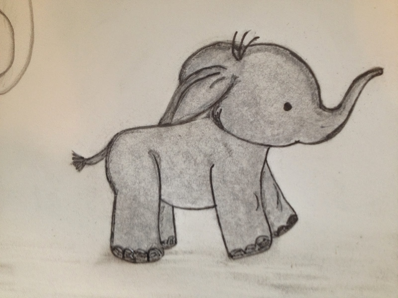 1600x1200 Babies Activities Sketches Gallery Baby Elephant Sketch, - Baby Elephant Sketch