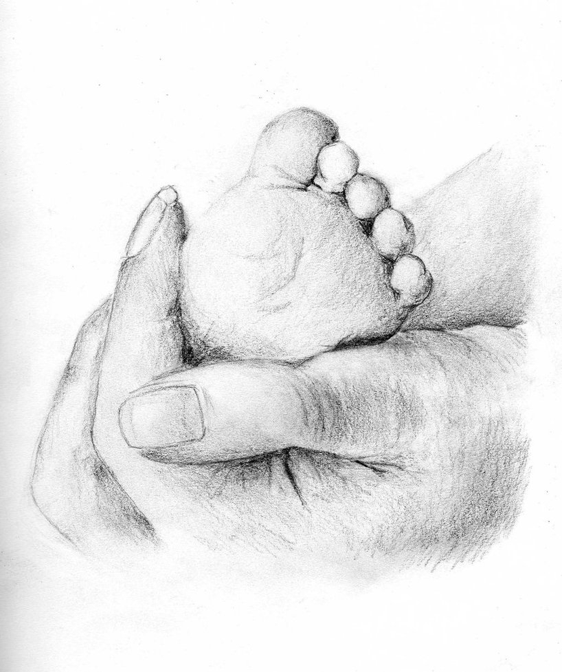 818x977 Best Pencil To Sketch With Of The Best D Pencil Drawings Bored Panda - Baby Feet Sketch