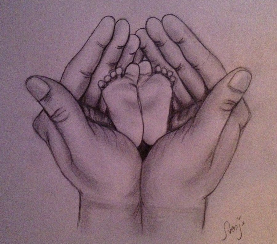 900x793 Drawings Of Baby Hands Hands And Baby Feet Sketch Clip - Baby Feet Sketch