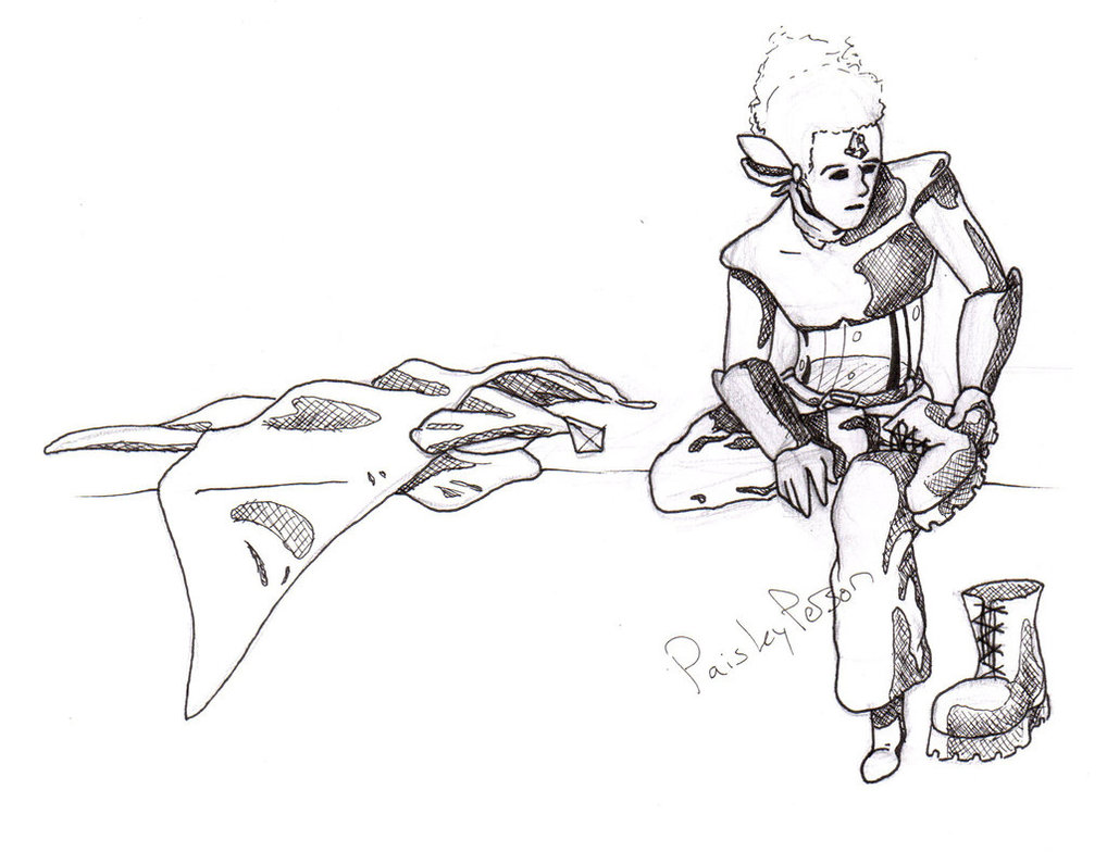 1018x784 Nil - Baby Feet Sketch