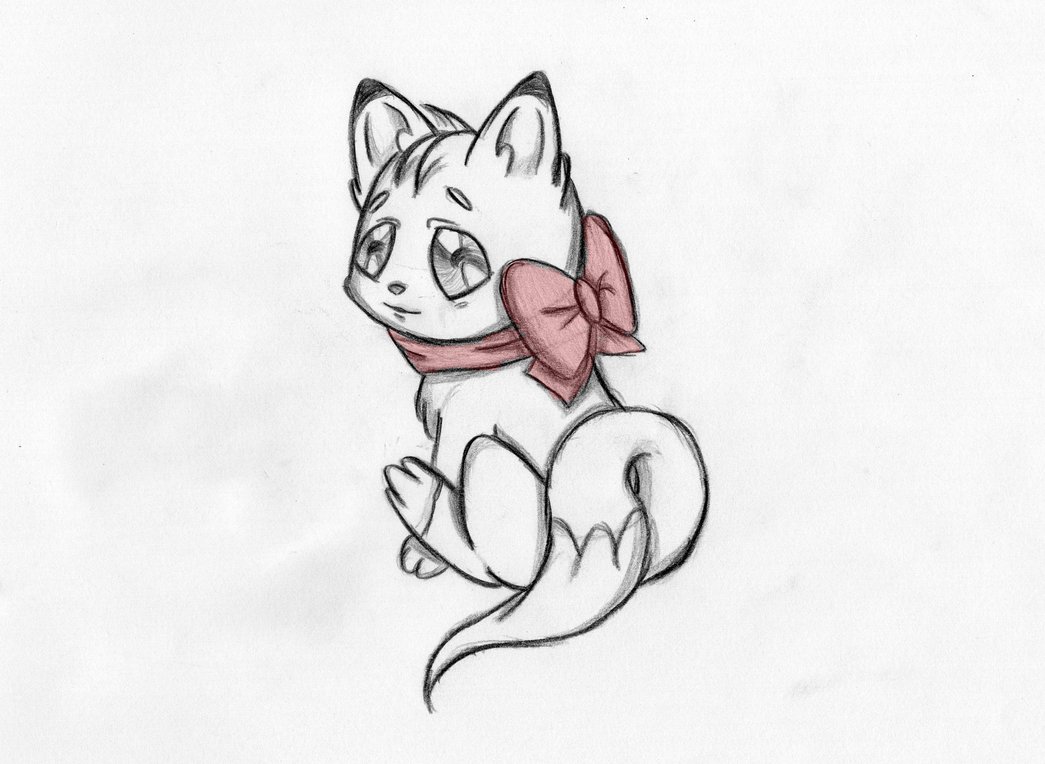 1045x764 Cute Baby Fox Drawings - Baby Fox Sketch
