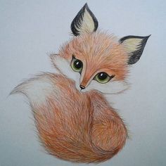 236x236 Pin By Mariia Lipovskaia On Sny Odnoj Lisitcy 2 - Baby Fox Sketch