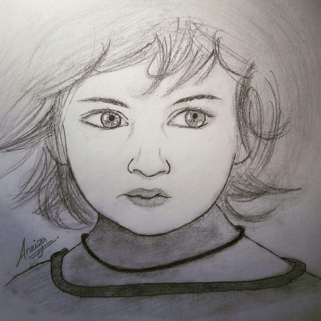 1024x1024 Baby Girl Sketch Drawn By Me. Anime Amino - Baby Girl Sketch