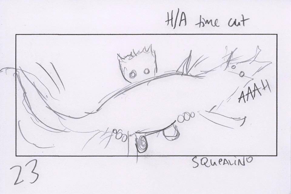 960x640 James Gunn Shares Guardians Of Galaxy Vol. 2 Baby Groot Scene Sketch - Baby Groot Sketch