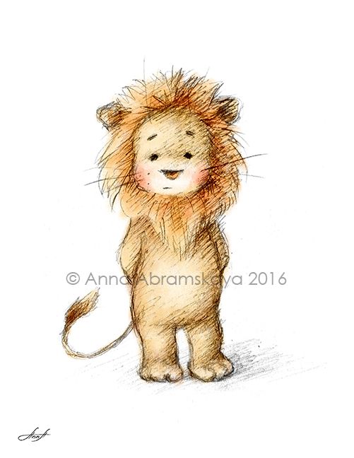 501x648 Pin By Lindsay Osborn On Drawings Draw, Watercolor - Baby Lion Sketch