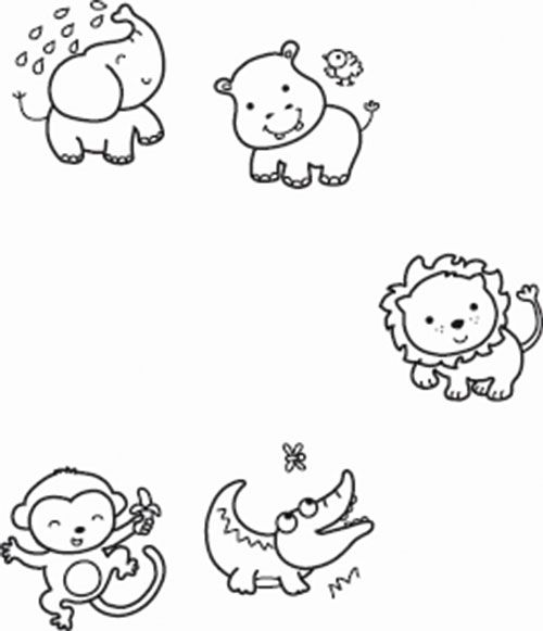 500x581 Baby Lion Drawings - Baby Lion Sketch
