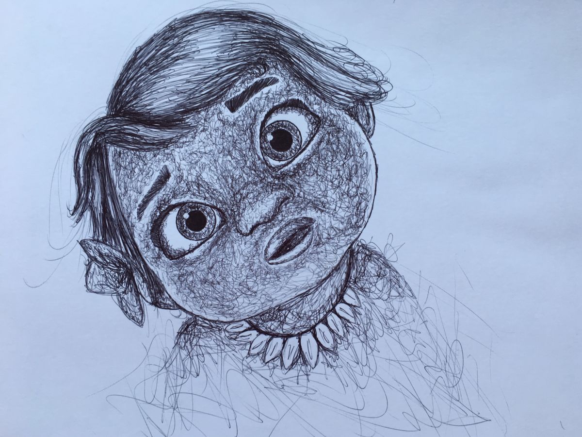 1200x900 Baby Moana Freestyle - Baby Moana Sketch