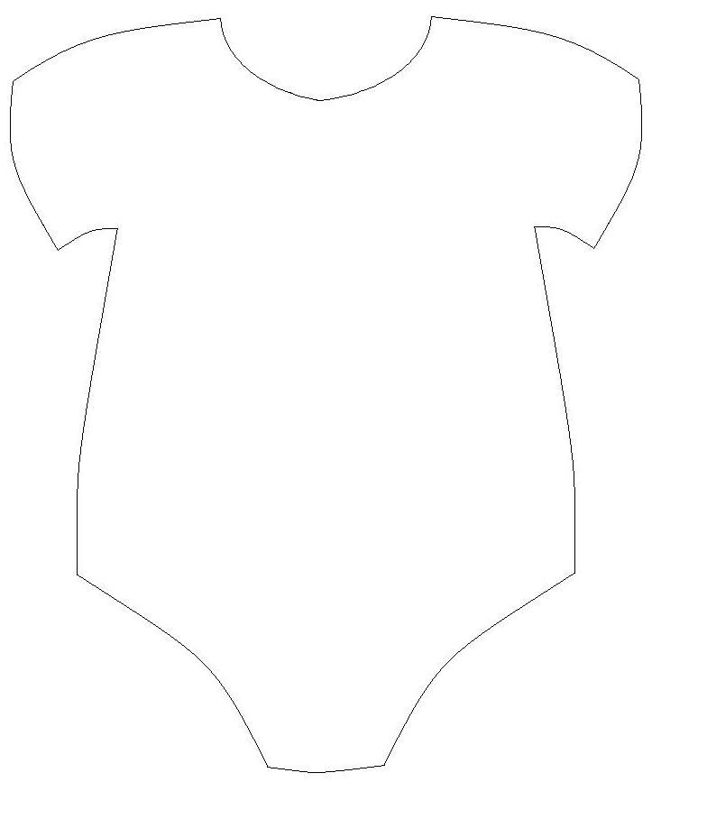 784x908 Free Baby Onesie Cut Out Template Chelsea Baby Shower - Baby Onesie Sketch