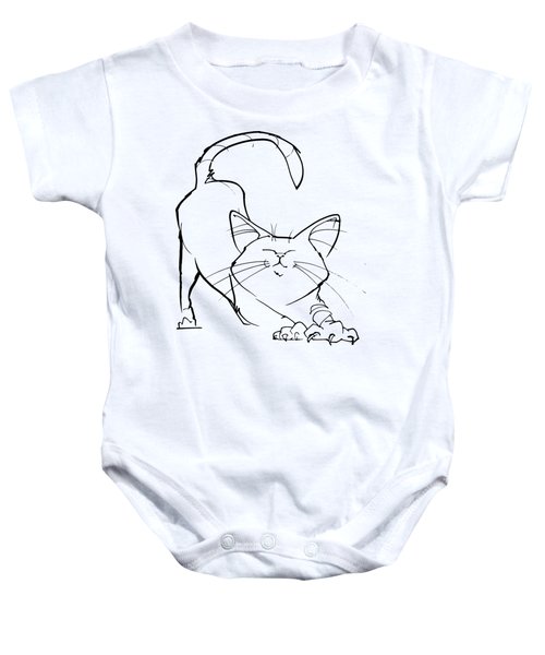 Baby Onesie Sketch at PaintingValley.com | Explore collection of Baby ...