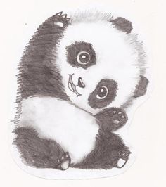 236x266 33 Best Panda Drawing Images In 2018 Panda Drawing - Baby Panda Sketch