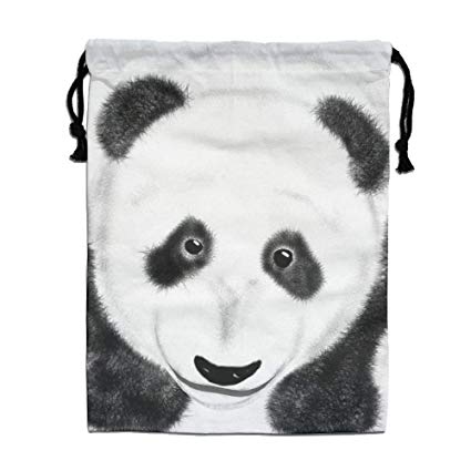 425x425 Guomeiling Baby Panda Sketch Tattoo Draw String Bags - Baby Panda Sketch