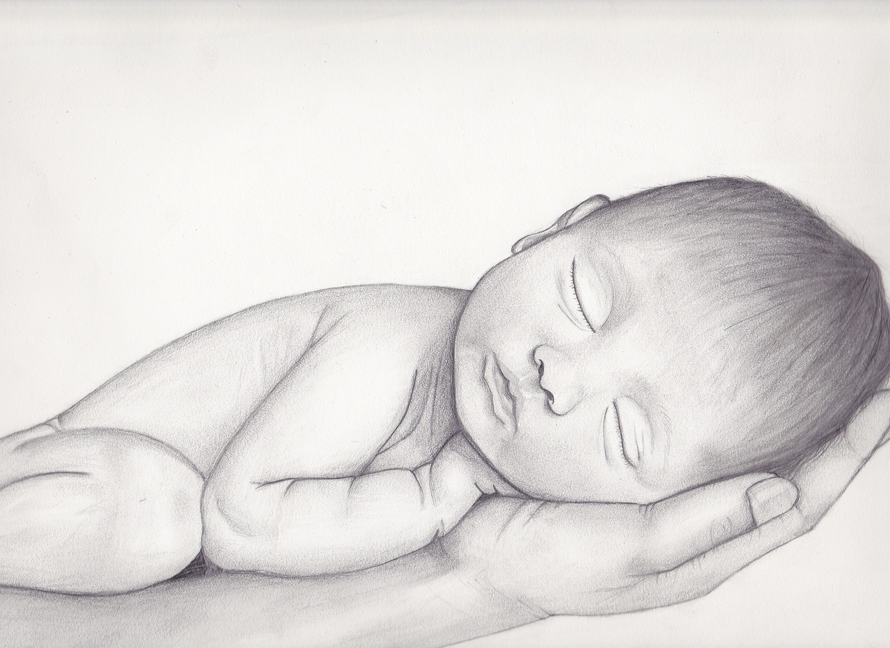 Baby Picture Sketch At Paintingvalley Com Explore Collection Of