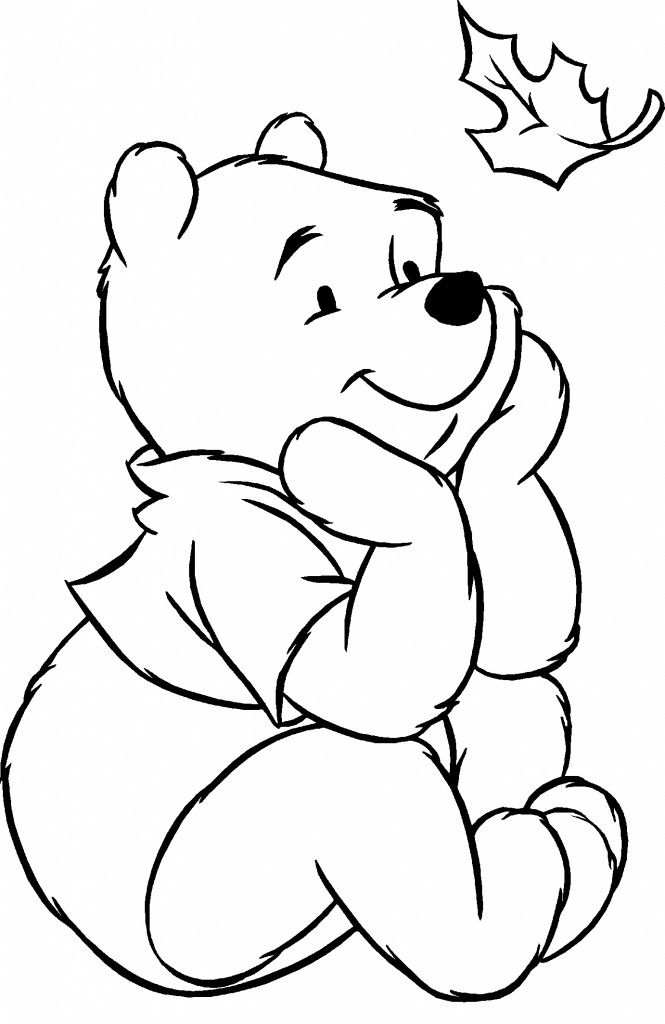 665x1024 Collection Of Winnie The Pooh Cartoon Drawing High Quality - Baby Pooh Sketch