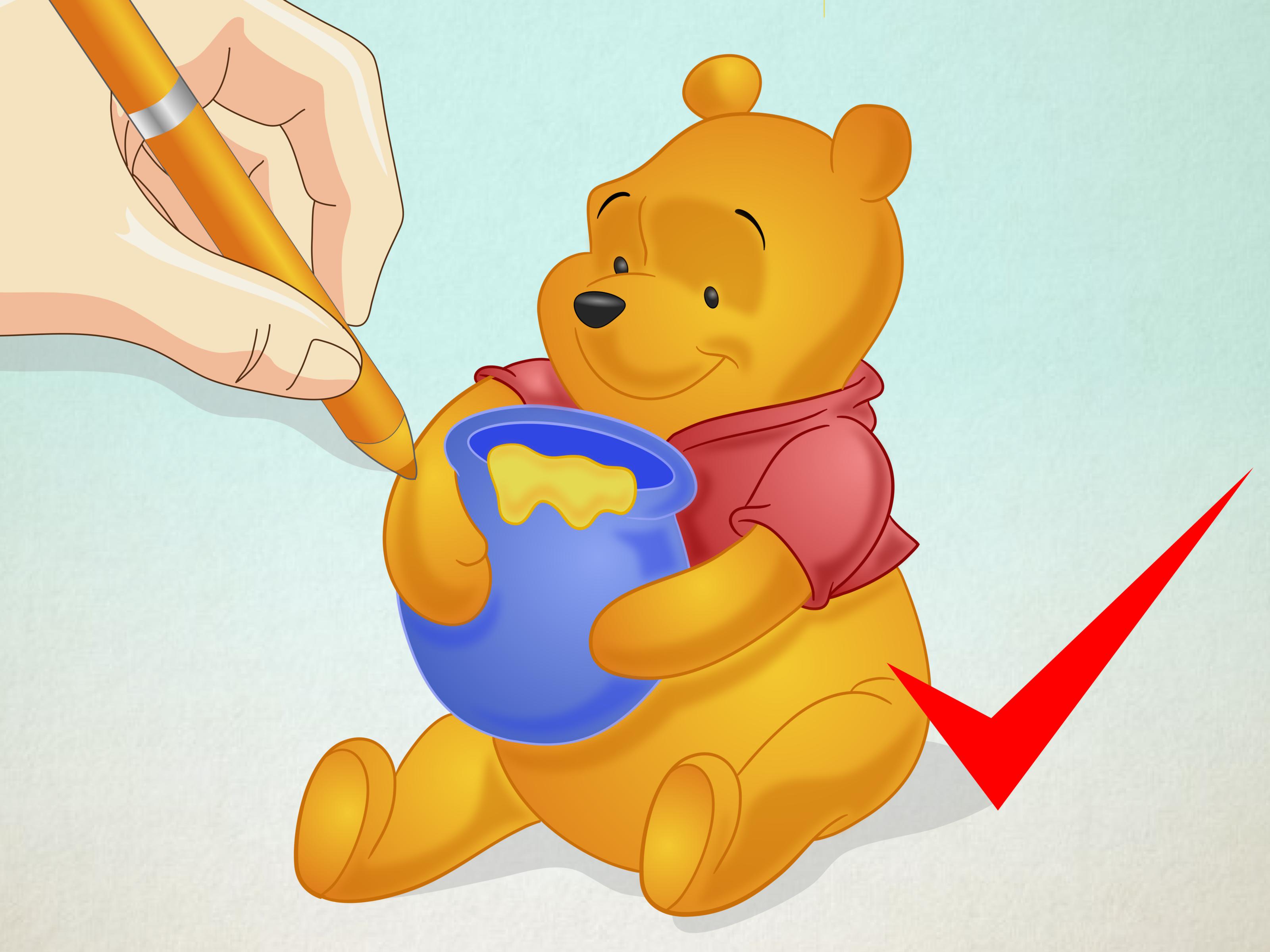 3200x2400 How To Draw Winnie The Pooh 15 Steps (With Pictures) - Baby Pooh Sketch