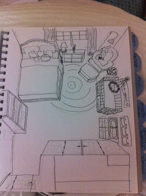478x640 Baby Room Sketch Alifesheloves - Baby Room Sketch