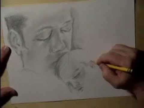 480x360 Artist Drawing Baby Realism Father And Son By Indorato - Baby Sketch Artists