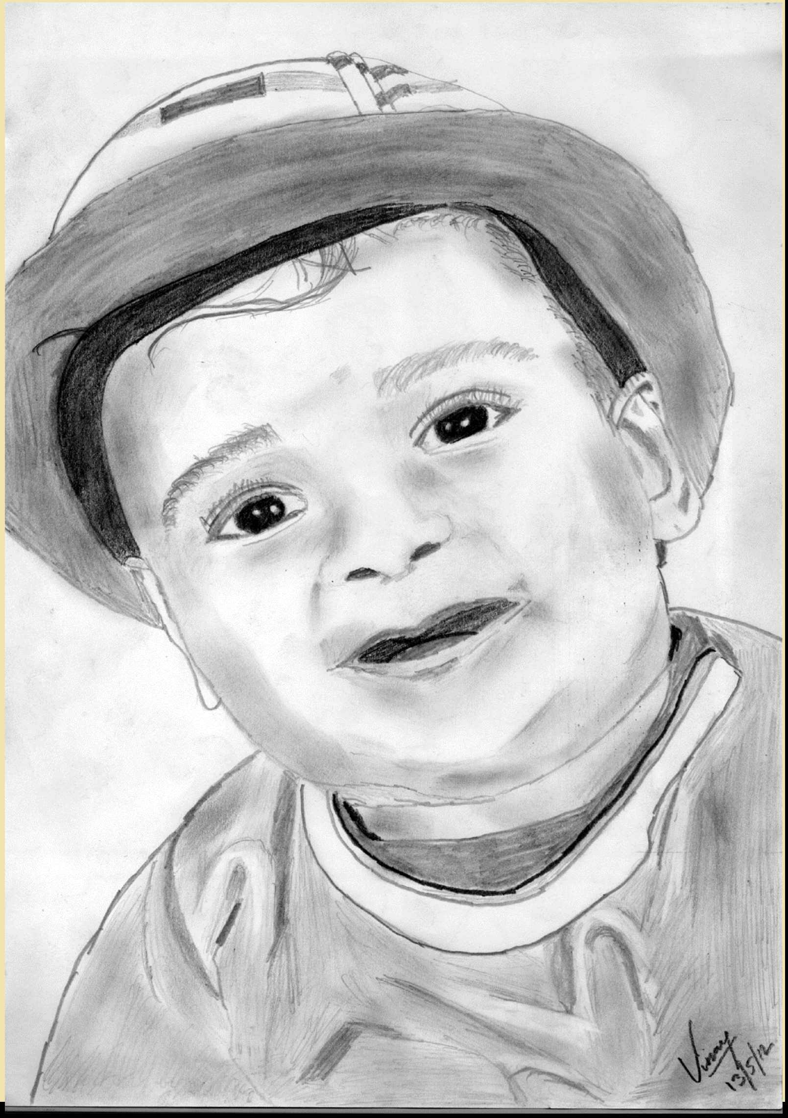 1609x2282 Beautiful Pencil Sketches Of Babies Gallery Beautiful Baby Girl - Baby Sketches In Pencil