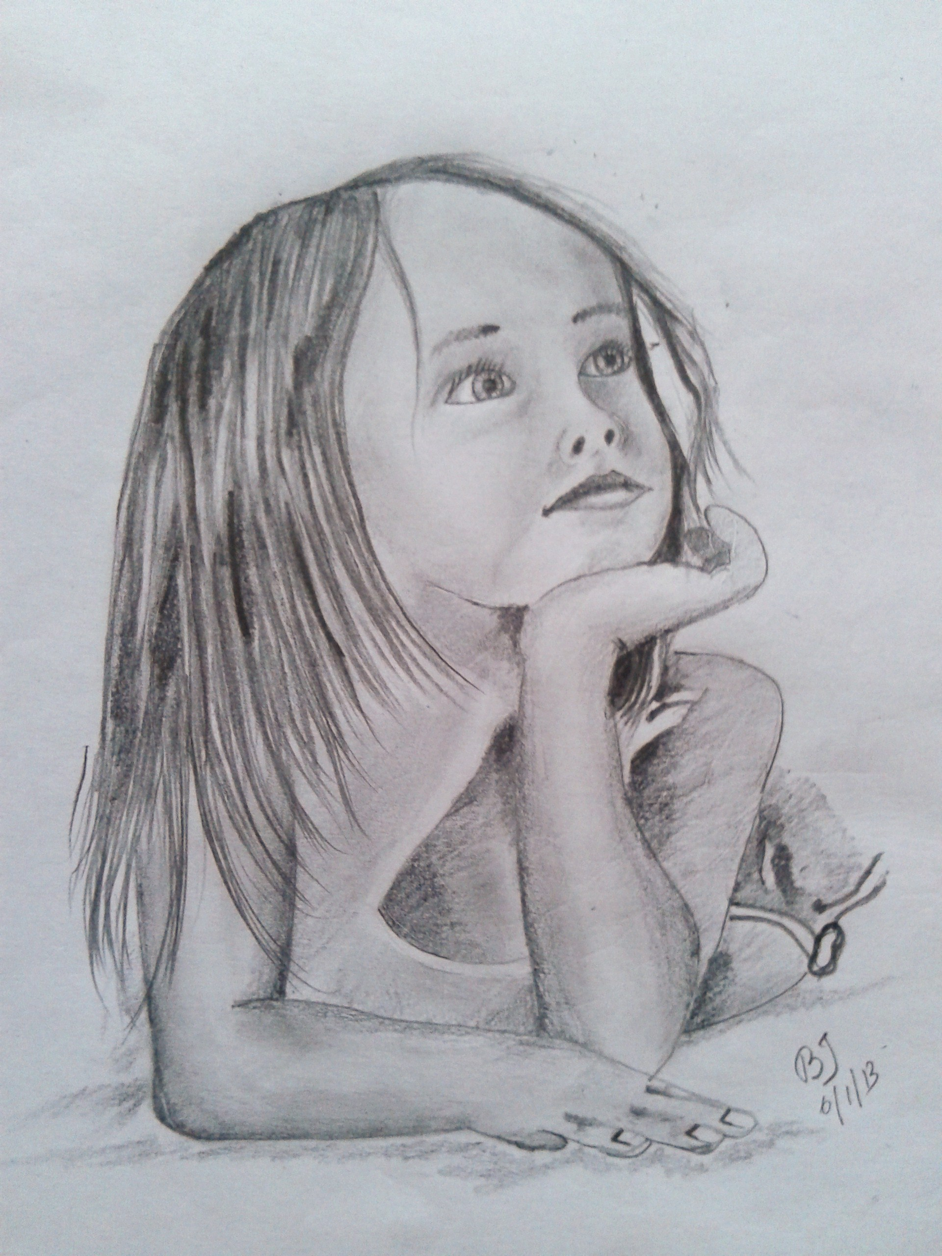 Baby Sketches In Pencil at PaintingValley.com | Explore collection of ...