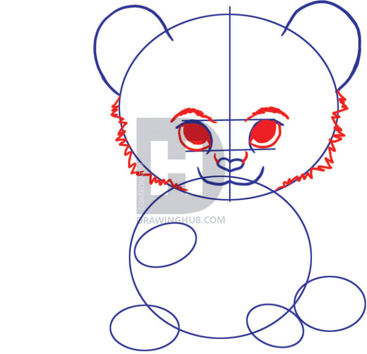 746x720 How To Draw A Baby Tiger, Step By Step, Drawing Guide, By - Baby Tiger Sketch