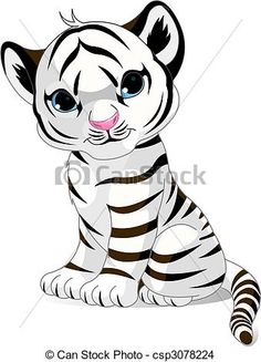 236x327 How To Draw A Tiger Cub, Tiger Cub Step 9 Tiger Party - Baby Tiger Sketch