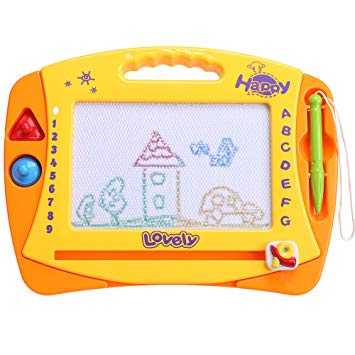 355x355 Arshiner Magnetic Drawing Board Colorful Erasable - Baby Toys Sketch