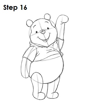 300x388 Collection Of Disney Drawings Winnie The Pooh High Quality - Baby Winnie The Pooh Sketch