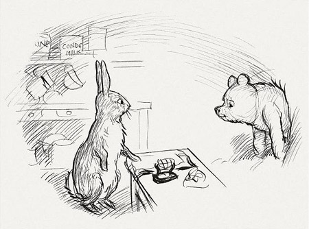 450x334 Why Is Winnie The Pooh Chavvy - Baby Winnie The Pooh Sketch
