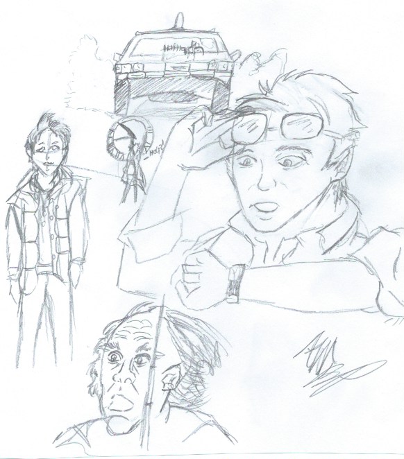 582x662 Back To The Future Sketch Dump By Akitawolfmon - Back To The Future Sketch