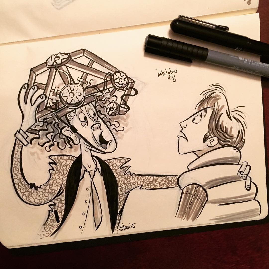 1080x1080 Back To The Future This Is What I See. - Back To The Future Sketch