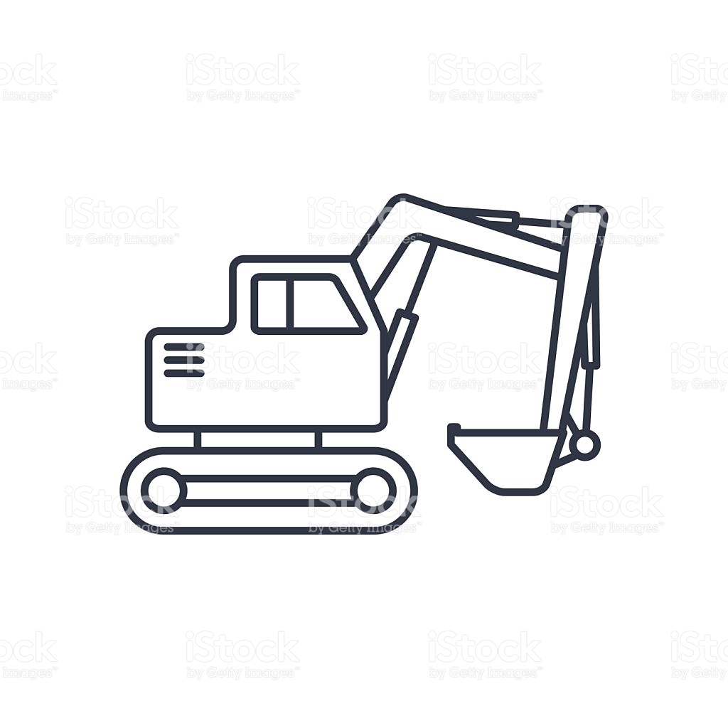 Backhoe Sketch at Explore collection of Backhoe Sketch