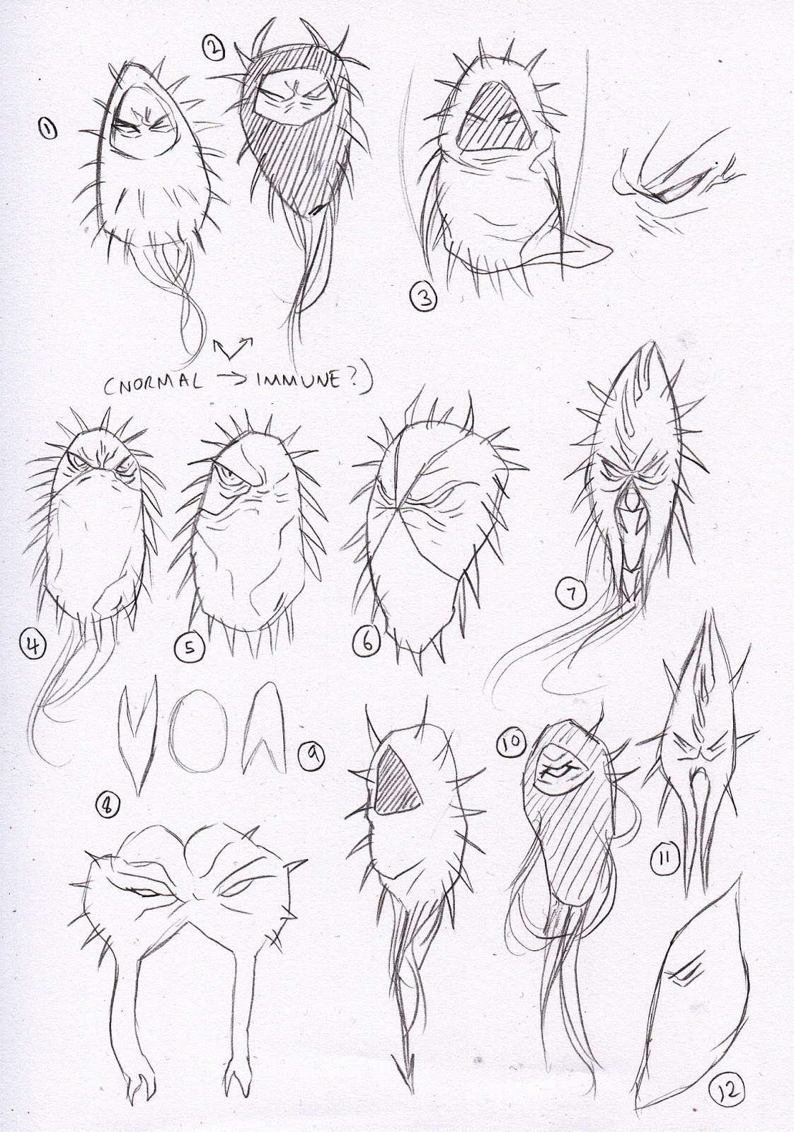 1122x1600 Manisha Dusila - Bacteria Sketch