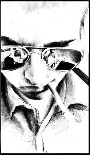 292x500 Bad Boy Drawing By Irina Cracoon - Bad Boy Sketch