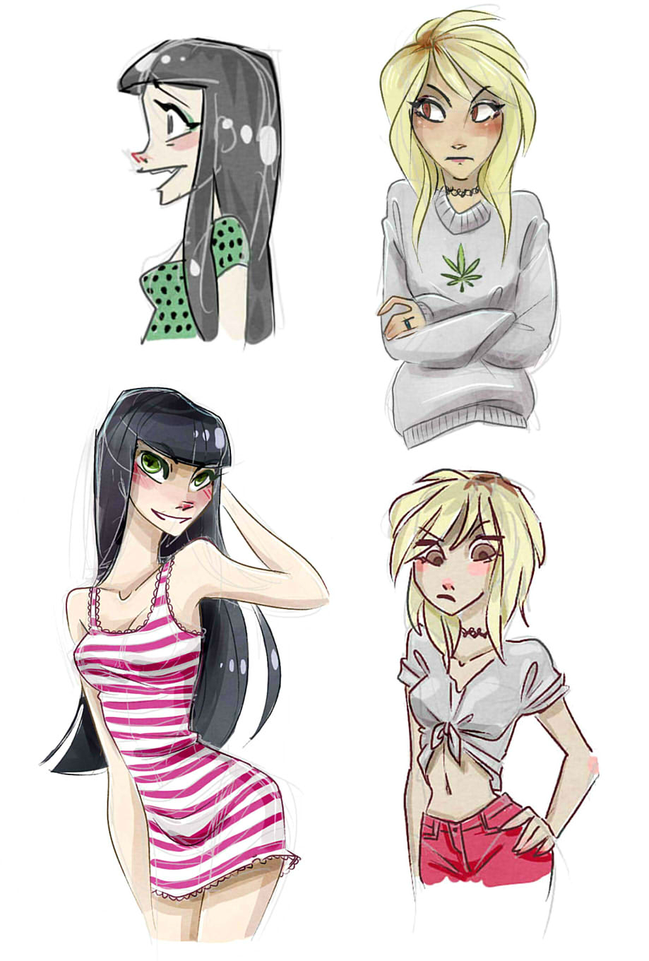 919x1360 Bad Sketches By My Purple Headphones - Bad Sketches