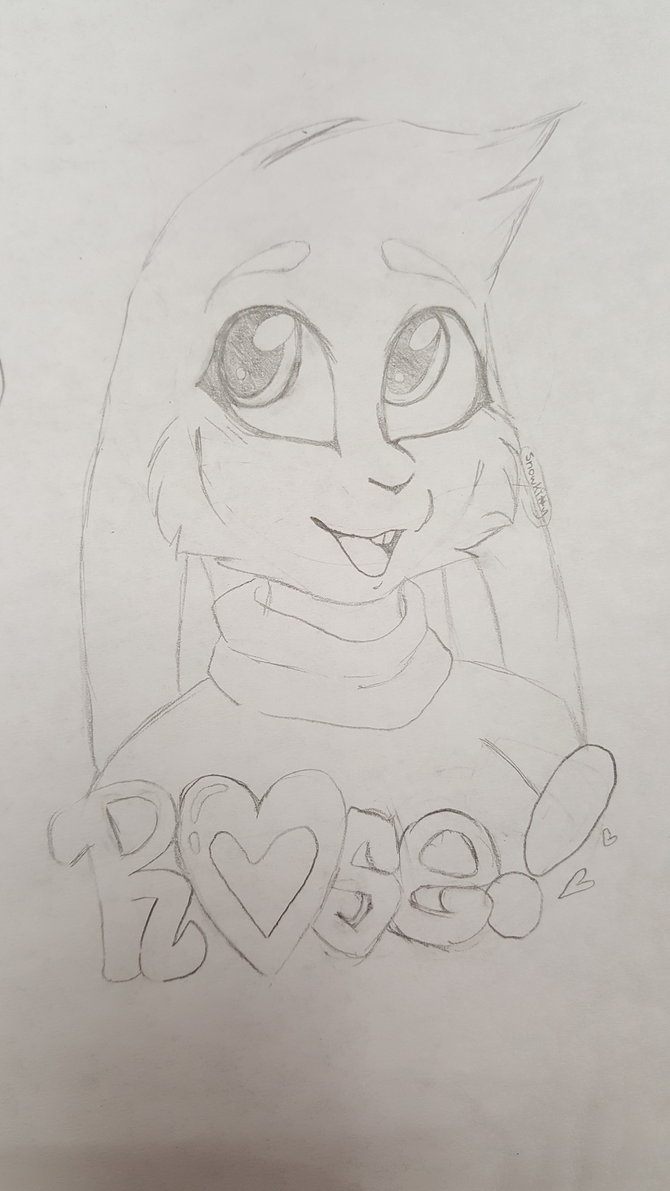 670x1191 Rose Badge Sketch By Snowkitty129 - Badge Sketch